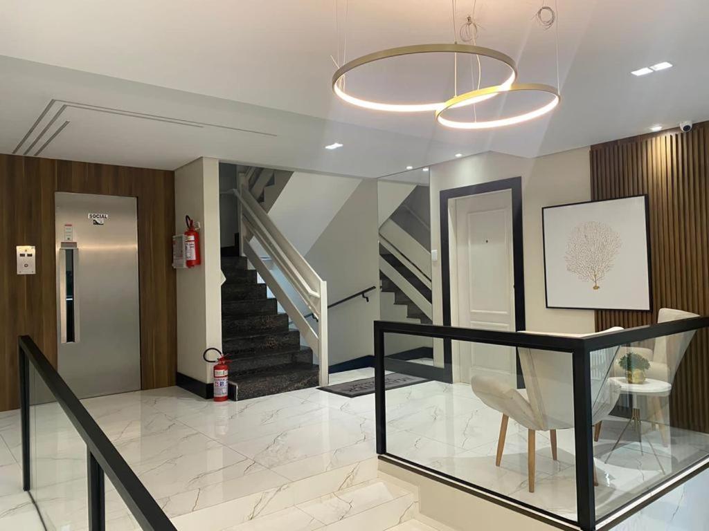 Ferienwohnung Avenida Atlantica, Beira Mar, Pe Na Areia Balneário Camboriú Exterior foto